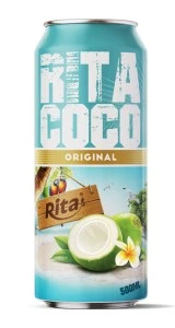 500ml canned RITACOCO coconut water original