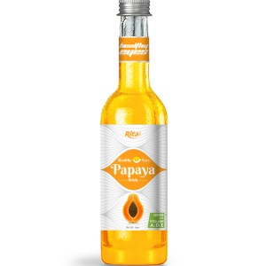50ml glass bottle  Papaya drink