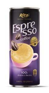 8.45 Fl oz EspressoCoffee drink 100 Vietnam arabica beans