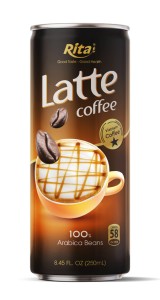 Premium 250ml Latte Coffee drink private brand