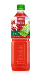 NFC Pomegranate falvor aloe vera drink 1000ml Pet Bottle 