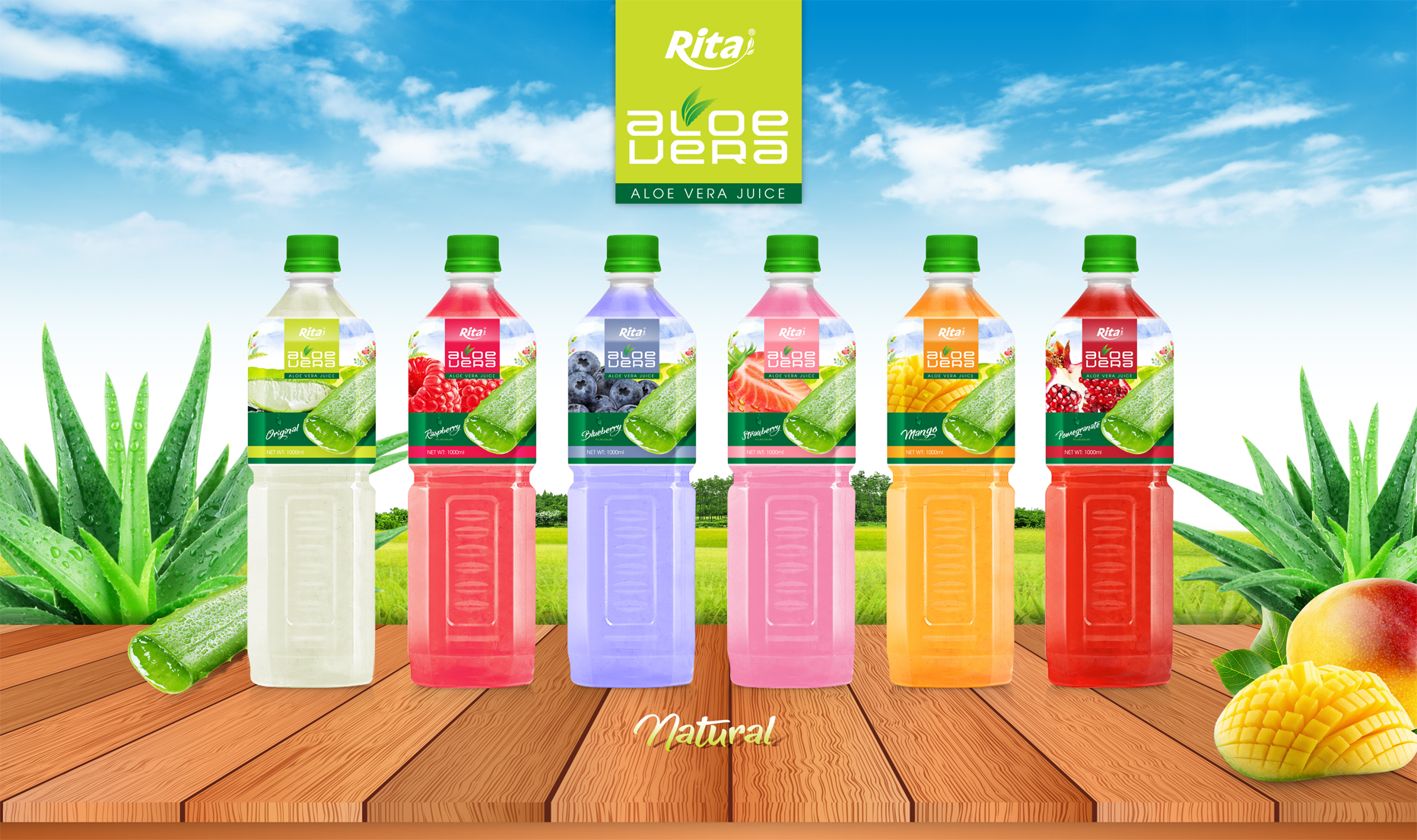 Aloe vera drink 1000ml 