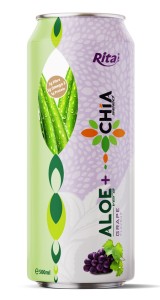 Aloe vera with chia seed - Grape flavor Aloe vera with chia seed - Grape flavor