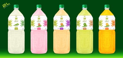 Aloe vera with fruit juice 2000ml Pet bottle