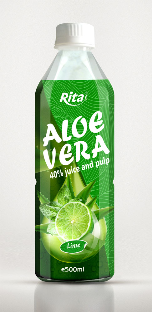 Aloe vera with lime juice 500ml Pet bottle
