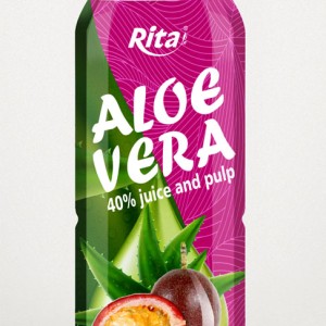 Aloe vera with passion fruit juice 500ml Pet bottle