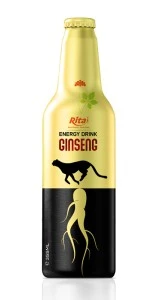 Aluminum Bottle 355ml Energy Ginseng 