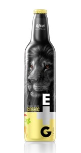 Wholesale Aluminum Bottle 473ml Energy Ginseng Drink