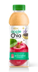  450ml Best Chia seed drink with Apple Flavor
