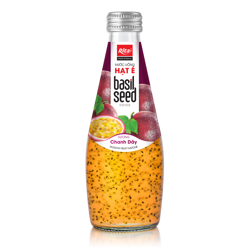Basil seed 290ml pasion fruit