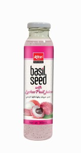 Basil seed Lychee