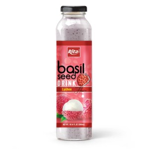 Basil seed with Lychee