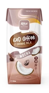 Best Vietnam Iced cafe Coconut milk mocha