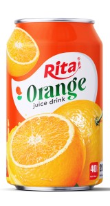 Best buy 330ml short can tropical orange fruit juice