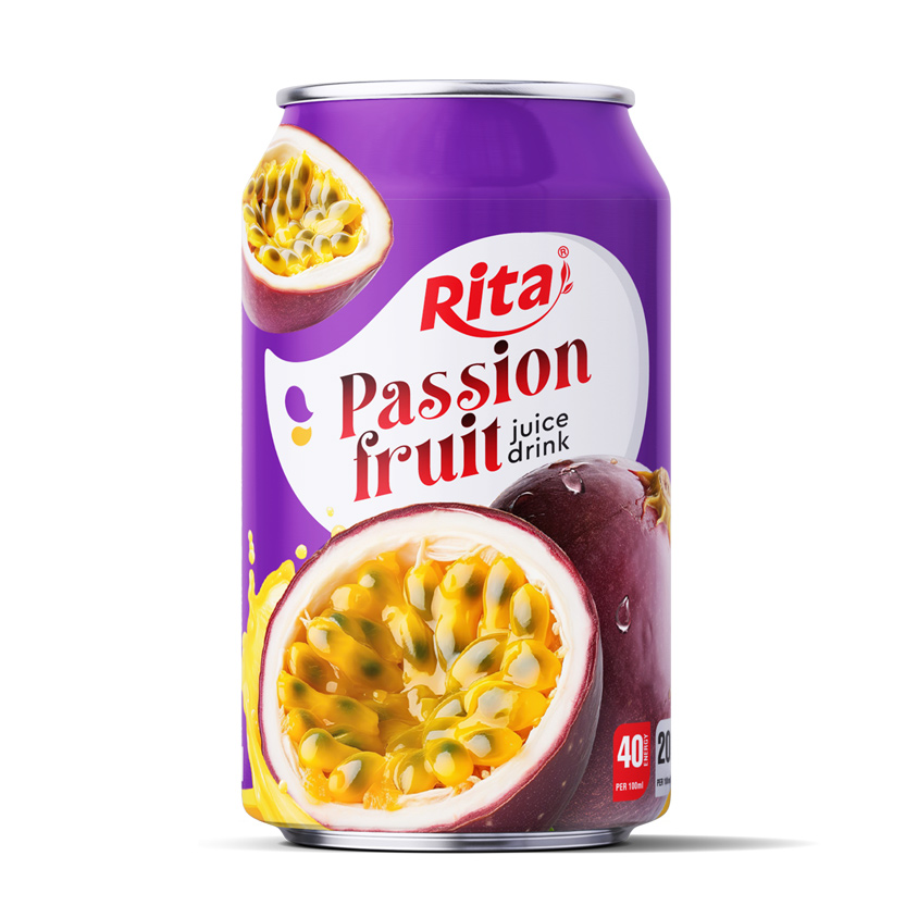 Best buy 330ml short can tropical passion fruit juice