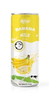 Best Quality Banana Milk 250ml Can