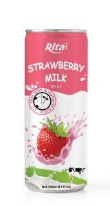 Supplier Good Quality Strawberry Milk 250ml Can