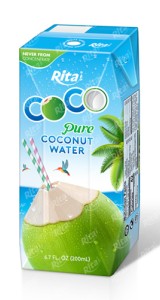 Beverage Supplies Coco water 200ml Prisma Tetra