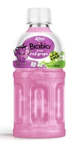 Bici Bici Red Grape Fruit Juice with Nata de Coco