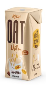 Chocolate and Oat Milk drink