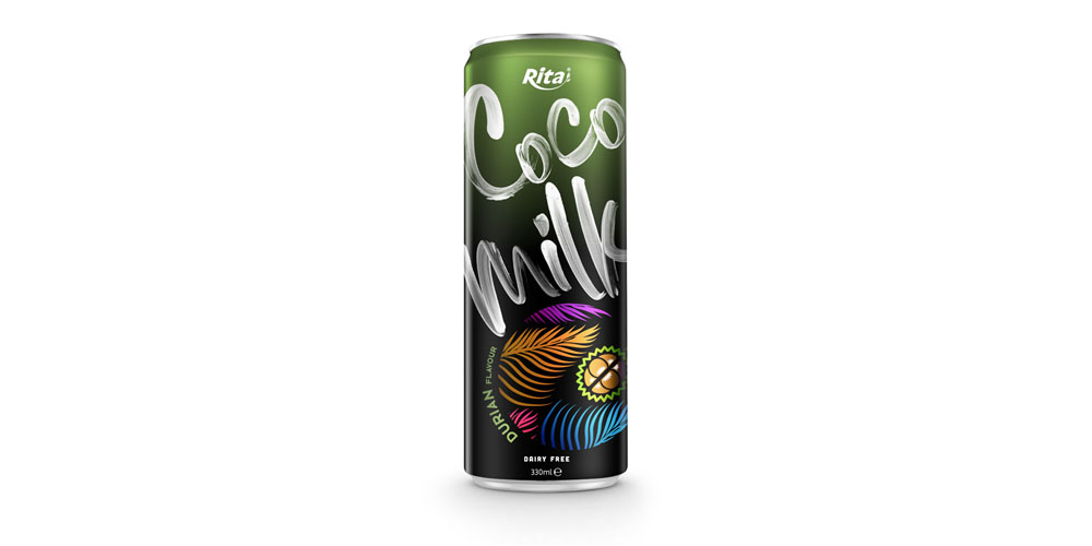 Coco Milk have durian flavour in tin can 330ml