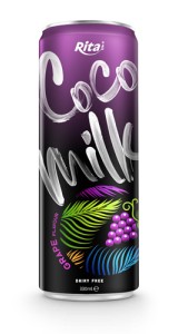 Coco Milk have grape flavour 330ml