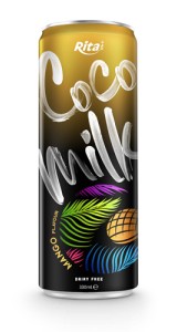 Coco Milk have mango flavour in tin can 330ml Coco Milk have mango flavour in tin can 330ml
