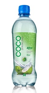 Coco Sparkling kiwi flavour 450ml Pet bottle