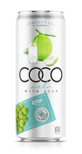 Coco water with pulp 330ml original