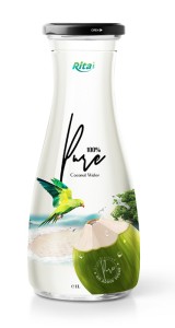 Coconut-water-1L Glass-bottle 01