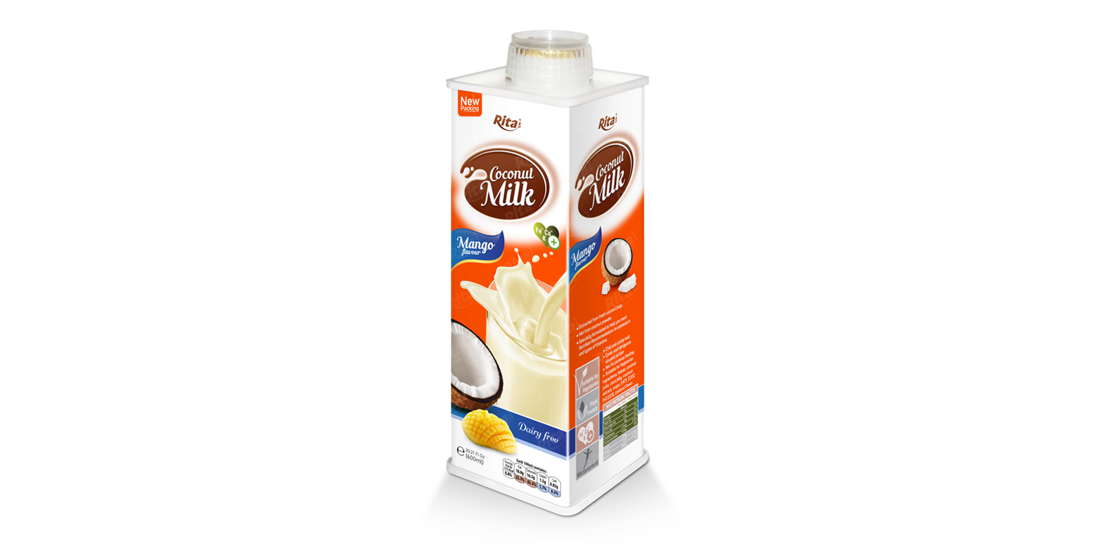 Coconut milk mango 600ml 3 1