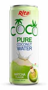 Coconut water with matcha 320ml