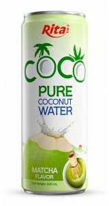 Coconut water with matcha 320ml