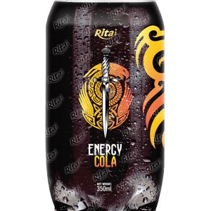 Cola energy drink 350ml Pet Can 