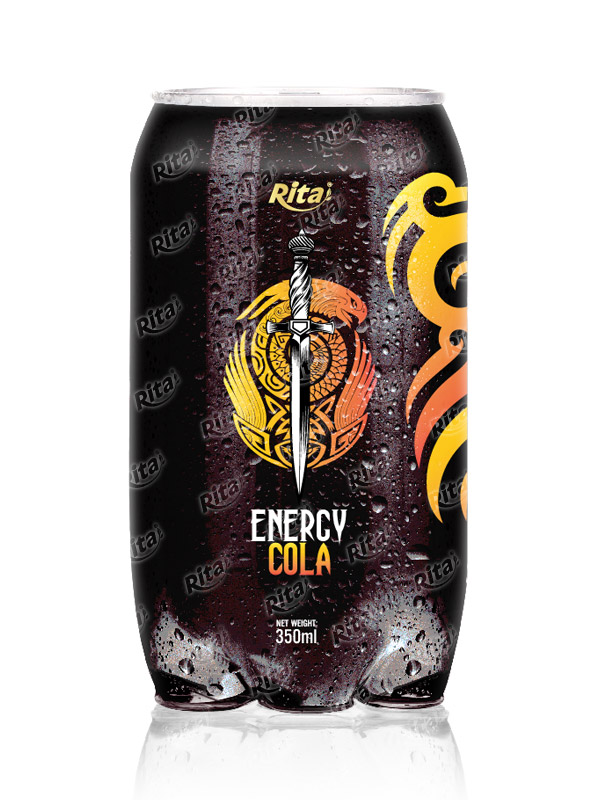 Cola energy drink 350ml Pet Can 