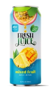 Fresh Mix Fruit Juice 500ml canned Fresh Mix Fruit Juice 500ml canned