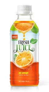 350ml Pet Bottle Pure Real Natural Orange Juice