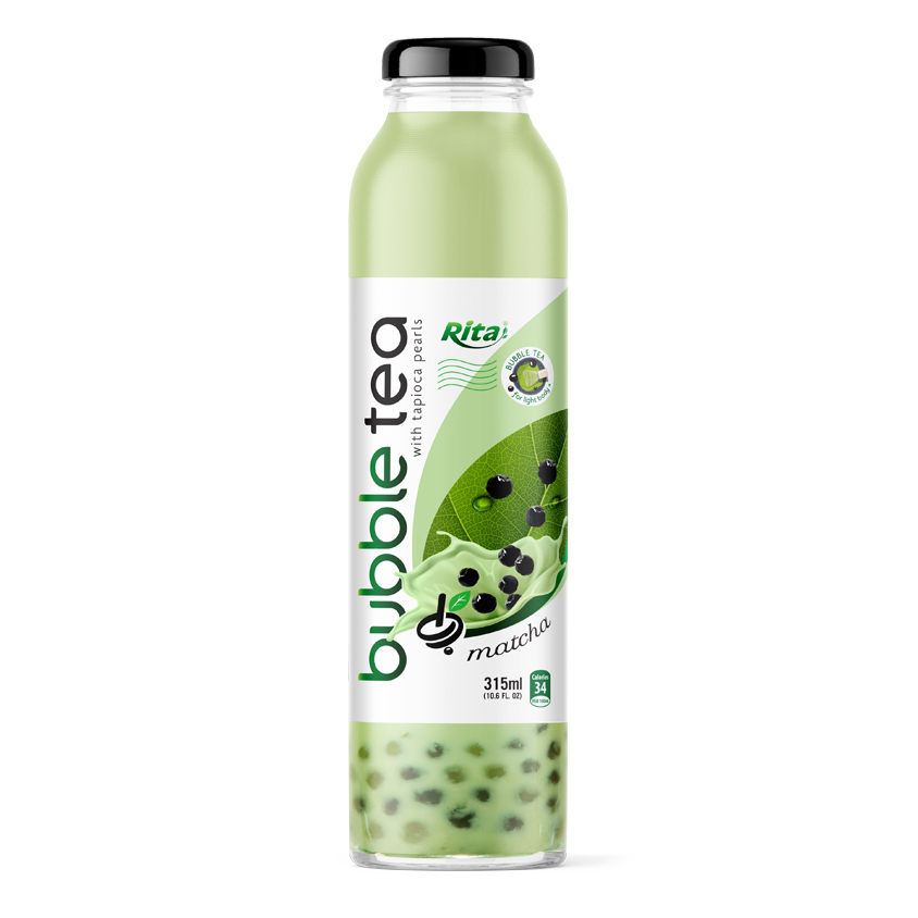 Glass bottle 315ml Bubble Tea 4