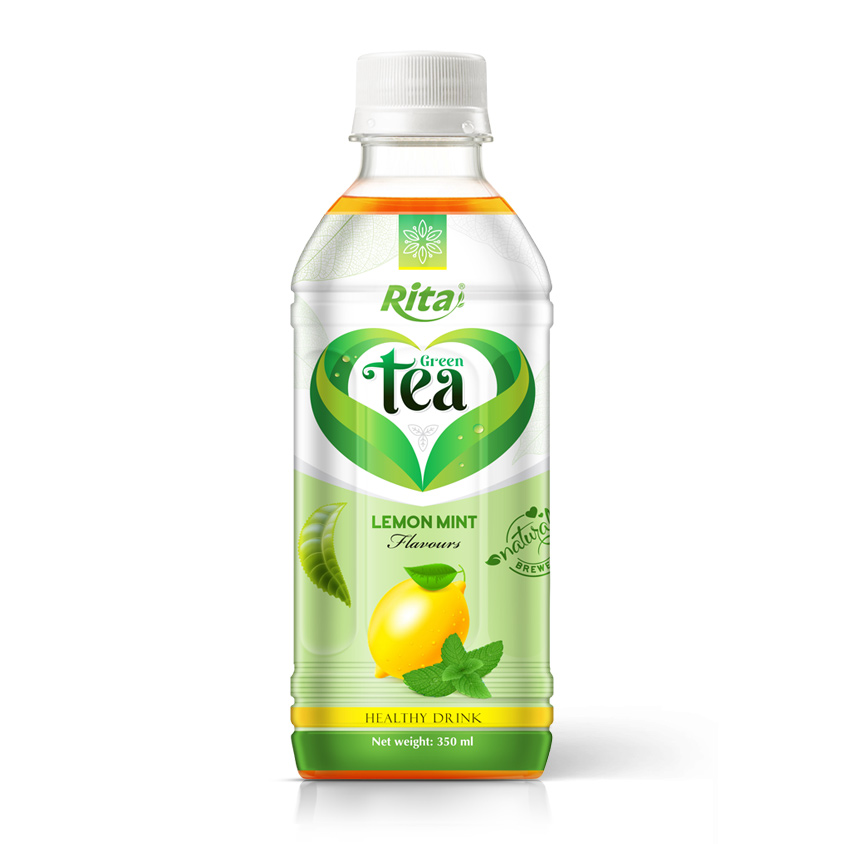 Green Tea 350ml Lemon mint 1