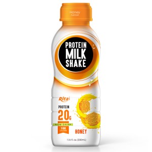 Hony in Protein milk shake
