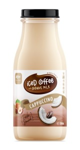 Iced Coffee Coco Milk Capuchino 280ml Glass