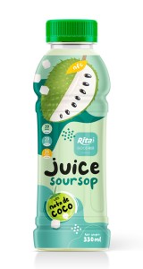 Juice with nata de Coco 330ml Pet 01