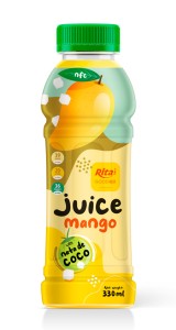  330ml natural mango juice jelly
