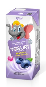 Kids Yogurt with blueberry flavor 200ml Kids Yogurt with blueberry flavor 200ml