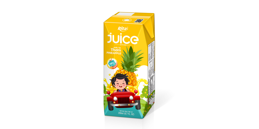 Kids pineapple Juice 200mlweb
