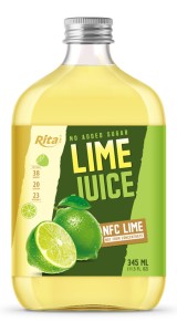 Lime juice drink no added sugar
