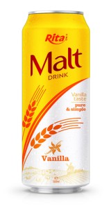 Malt drink vanilla 500ml