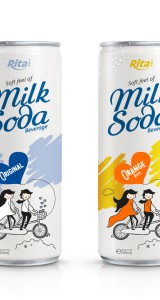 Milk Soda beverage from Rita Viet Nam Milk Soda beverage from Rita Viet Nam