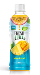 Best natural tropical mixed fruit juice