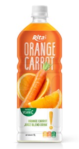 Orange Carrot Juice blend drink Vitamin C 1L petbottle
